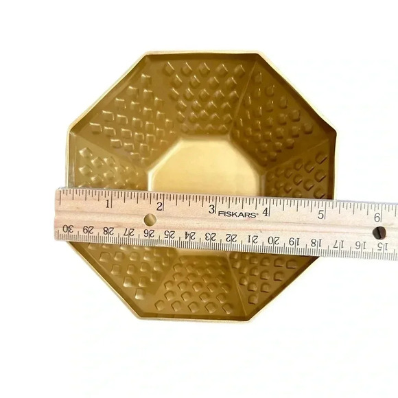 IKEA GOKVÄLLA 605.420.33 Ramadán Collection Gold Tone Aluminum Serving Bowl - Picture 3 of 12